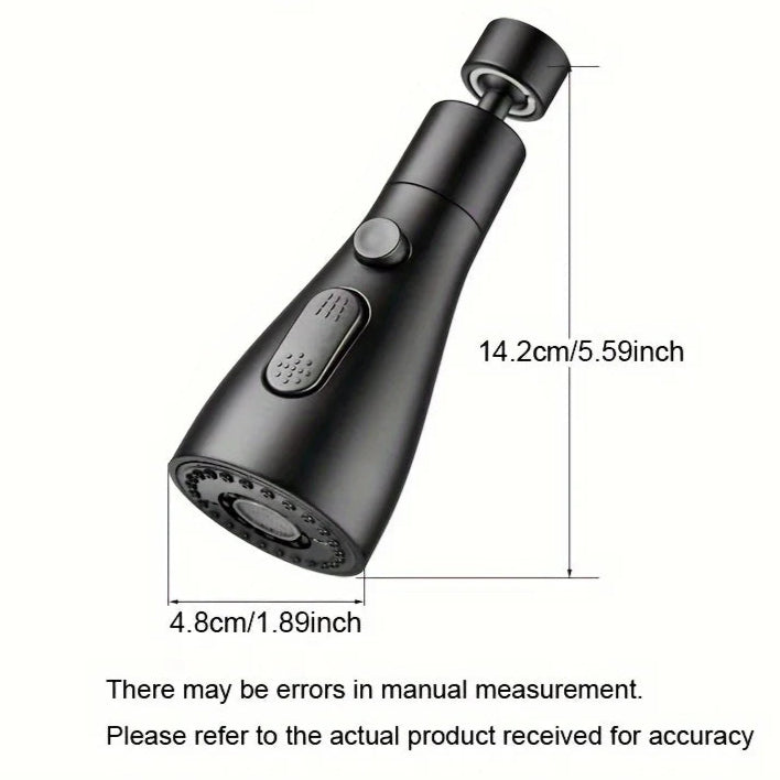 Faucet Extender 360 Rotation Sprayer Kitchen Taps