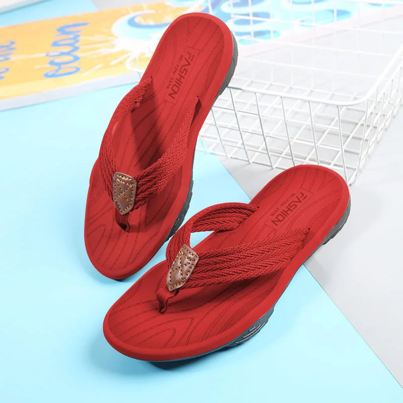 Men’s Summer Flip Flops – Breathable Non-Slip EVA Outdoor Slippers