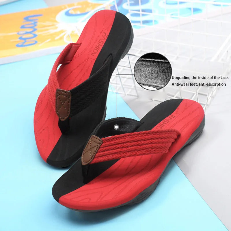 Men’s Summer Flip Flops – Breathable Non-Slip EVA Outdoor Slippers
