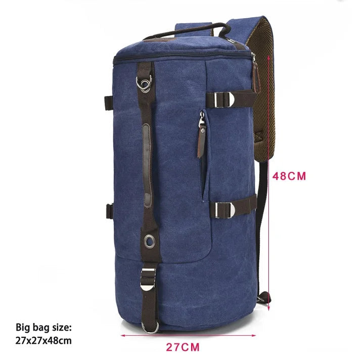 Men’s Large Capacity Canvas Backpack – Travel & Mountaineering Bag Dealprice.co.uk