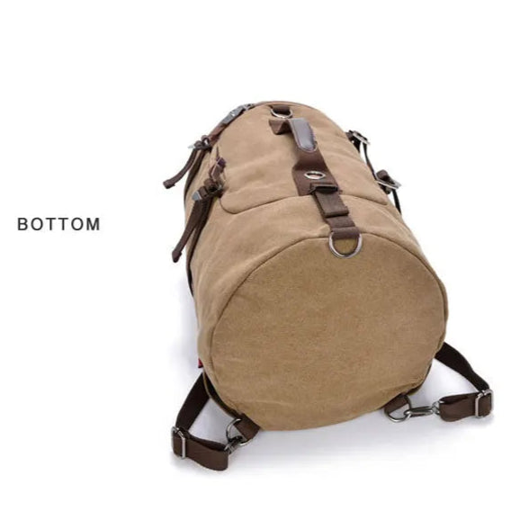 Men’s Large Capacity Canvas Backpack – Travel & Mountaineering Bag Dealprice.co.uk