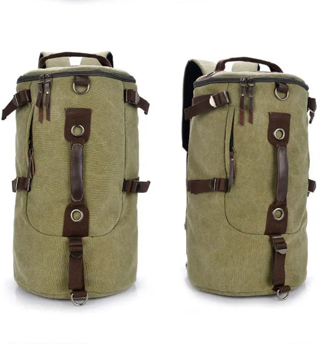 Men’s Large Capacity Canvas Backpack – Travel & Mountaineering Bag Dealprice.co.uk