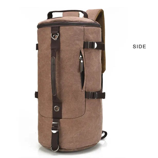 Men’s Large Capacity Canvas Backpack – Travel & Mountaineering Bag Dealprice.co.uk