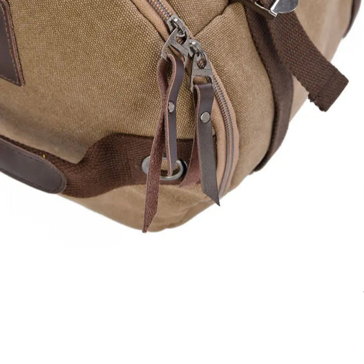Men’s Large Capacity Canvas Backpack – Travel & Mountaineering Bag Dealprice.co.uk