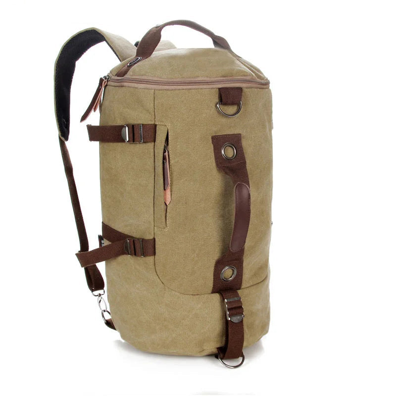 Men’s Large Capacity Canvas Backpack – Travel & Mountaineering Bag Dealprice.co.uk