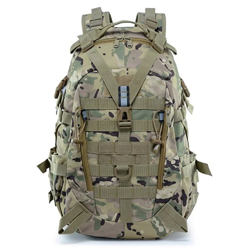 40L Tactical Camping Backpack – MOLLE Outdoor Travel & Hiking Rucksack Dealprice.co.uk