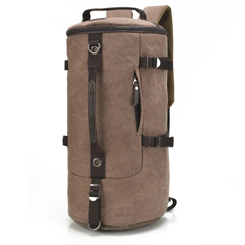 Men’s Large Capacity Canvas Backpack – Travel & Mountaineering Bag Dealprice.co.uk