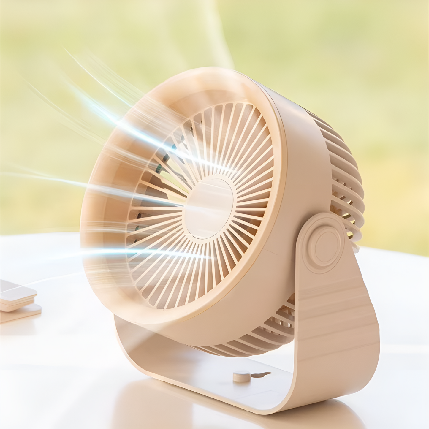 Portable Wall Mounted Fan – Dual Purpose Wireless Table Fan with USB Charging