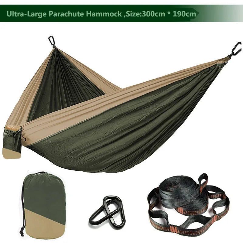 Parachute Camping Hammock – Lightweight, Durable & Double/Single Dealprice.co.uk