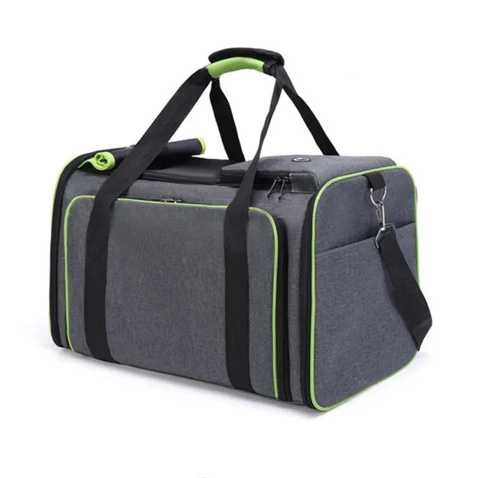 Expandable Airline-Approved Pet Carrier – Foldable Travel Bag for Cats & Dogs