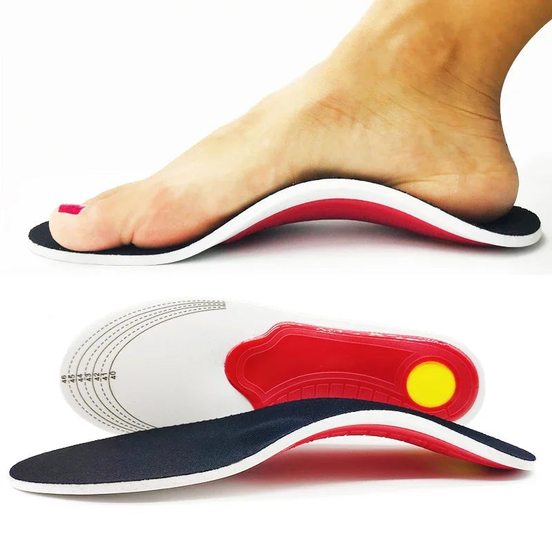 Orthotic Arch Support Insoles – Flatfoot Relief & Pressure Cushioning for Daily Wear