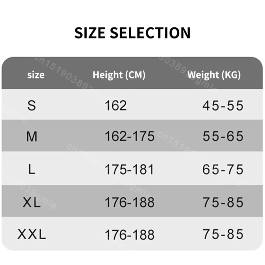 Product information card for a hair straightening tool with size selection chart.