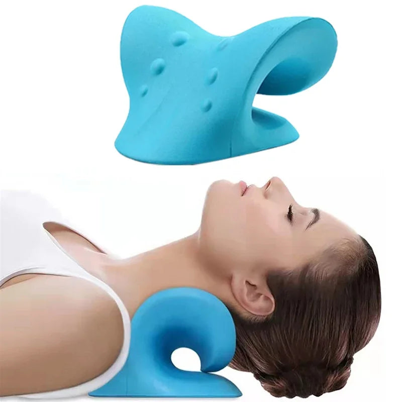 Neck and Shoulder Stretcher Pillow – Neck align Chiropractic Neck Pillow Stretcher