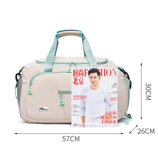Women’s Large Oxford Travel Tote – Waterproof Gym & Weekend Shoulder Bag