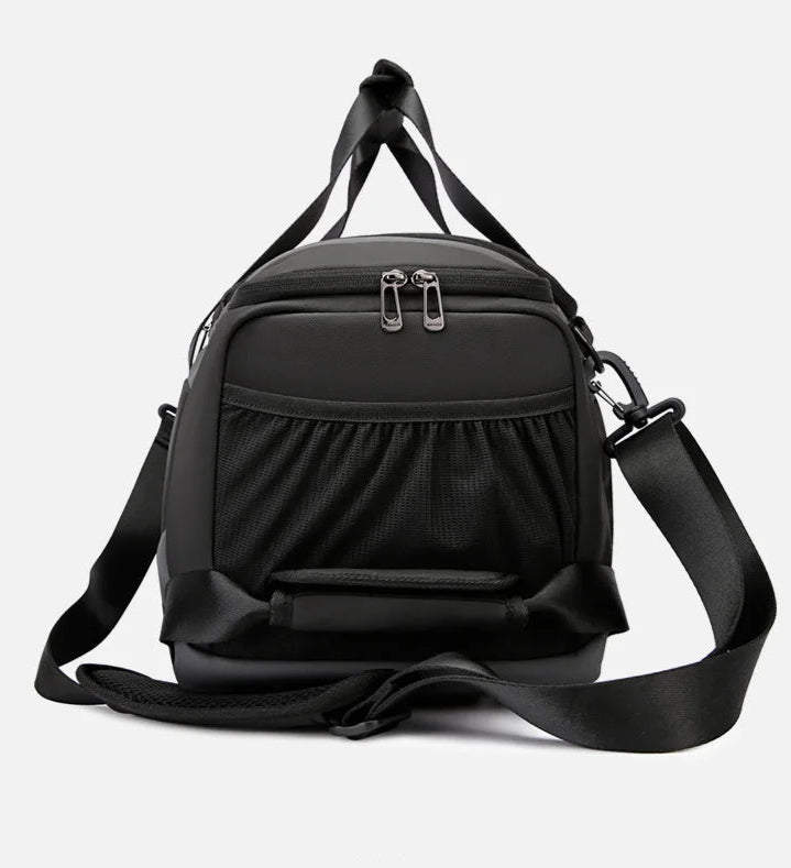Men's Waterproof Gym Duffel Bag – Bag with Shoe Compartment, Wet/Dry Separation