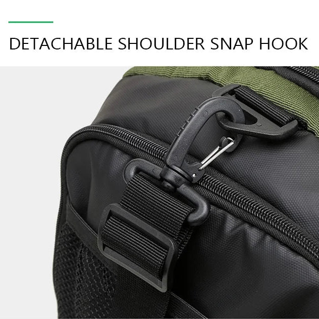 Gym Bag Dry Wet Separate Duffel Bag with Shoe Compartment