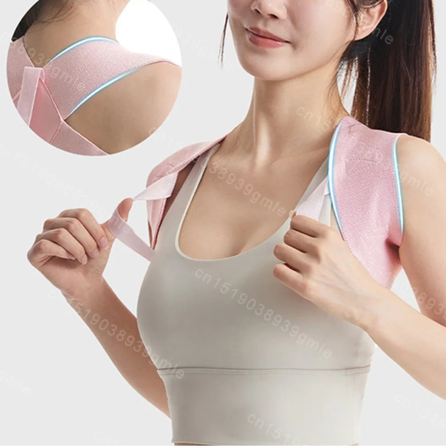 Adjustable Shoulder, Back Posture Corrector Belt – Lightweight Brace for Daily Wear