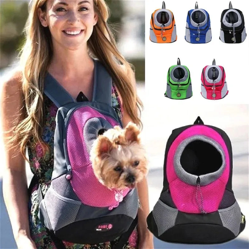 Pet Dog Carrier Backpack – Breathable Front Pack for Small & Medium Dogs & Cats Dealprice.co.uk