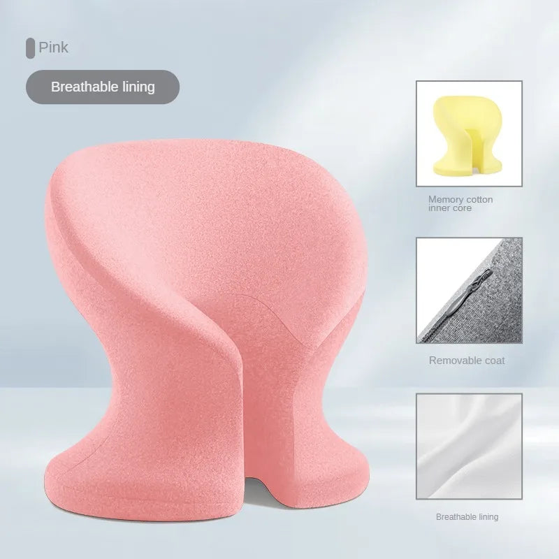 U-Shape Memory Foam Nap Pillow for Desk – Office & Student Siesta Cushion