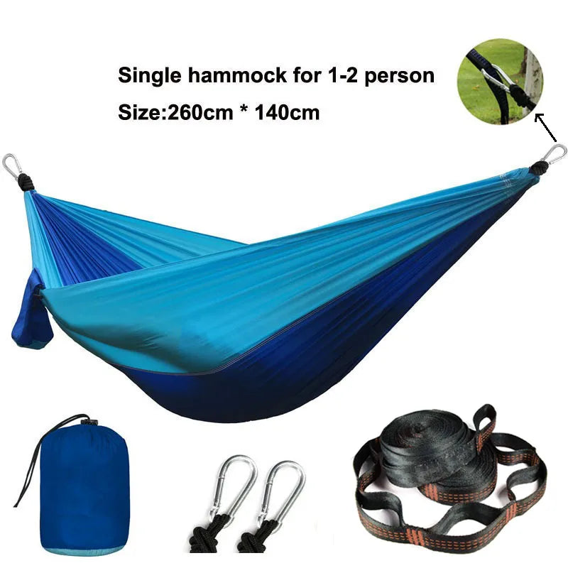 Parachute Camping Hammock – Lightweight, Durable & Double/Single Dealprice.co.uk