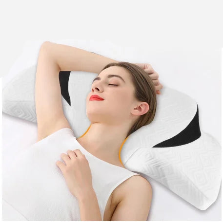 Orthopaedic Memory Foam Cervical Pillow – Ergonomic Neck Support Pillow