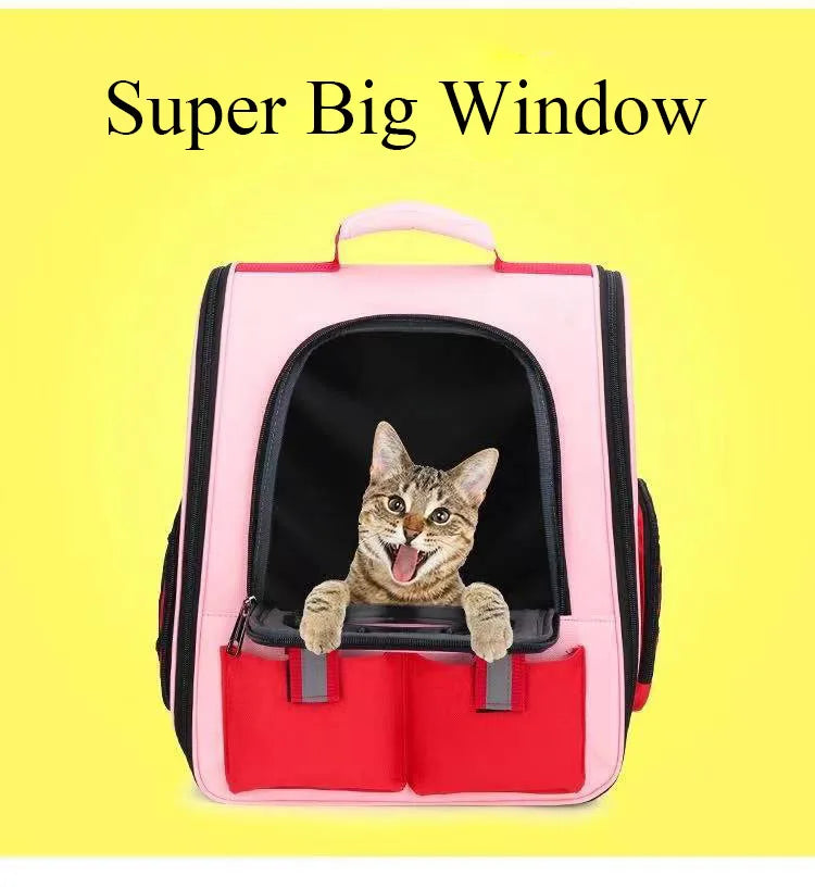 Foldable Astronaut Pet Carrier – Stylish Travel Bag for Cats & Small Dogs Dealprice.co.uk