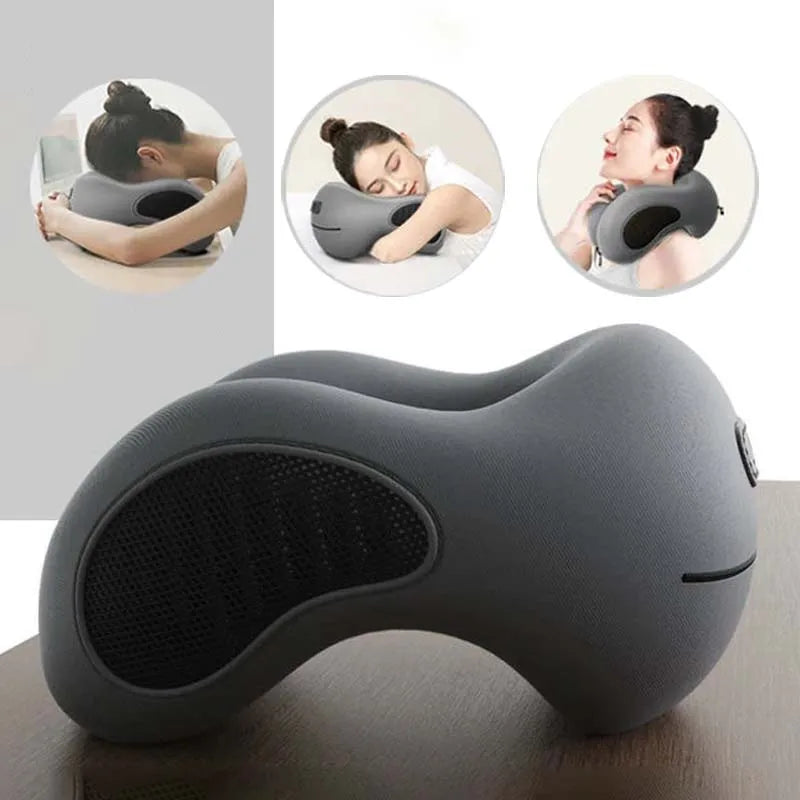 Multifunction U-Shaped Memory Foam Pillow – Cervical Support Nap Pillow