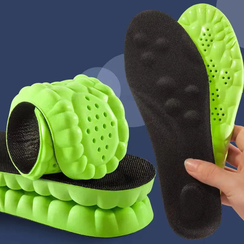 4D Cloud Sport Insoles – Shock Absorbing, Arch Support, Orthopedic Shoe Inserts