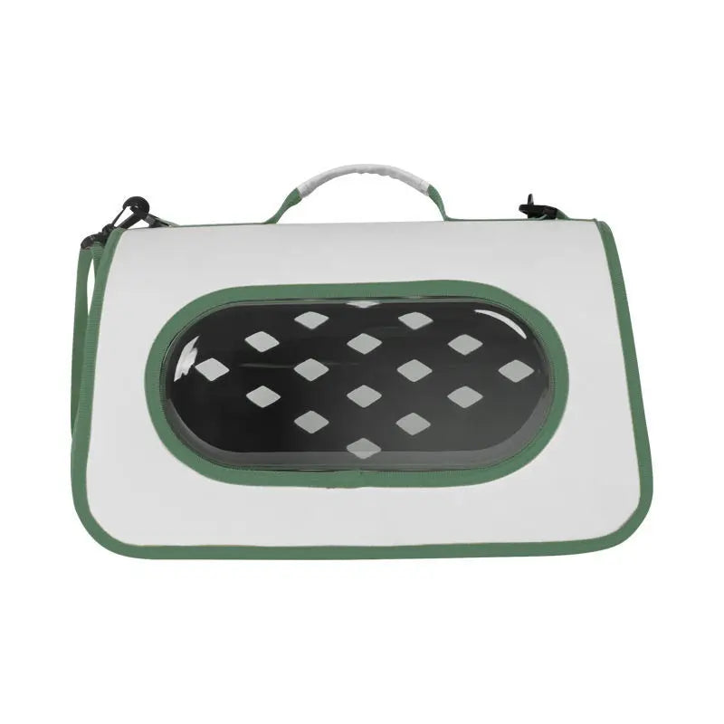 Portable & Ventilated Pet Carrier – Lightweight, Foldable Travel Bag for Cats & Small Dogs Dealprice.co.uk