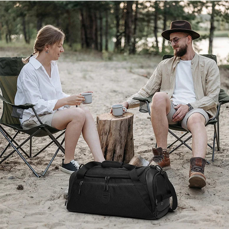 Gym Bag Dry Wet Separate Duffel Bag with Shoe Compartment