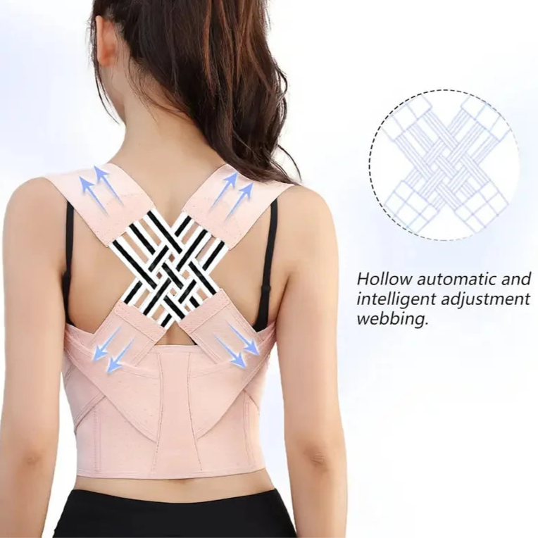 Women’s Posture Corrector Adjustable Back & Shoulder Brace for Upright Posture