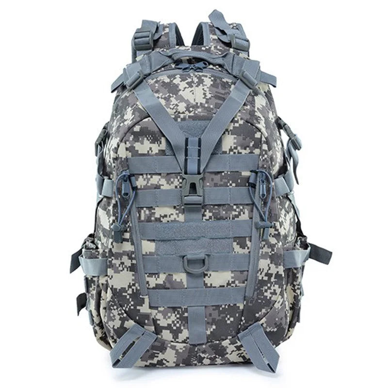 40L Tactical Camping Backpack – MOLLE Outdoor Travel & Hiking Rucksack Dealprice.co.uk