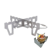 Stainless Steel Ultralight Stove Cross Rack – Portable Burner Stand for Outdoor Cooking Dealprice.co.uk