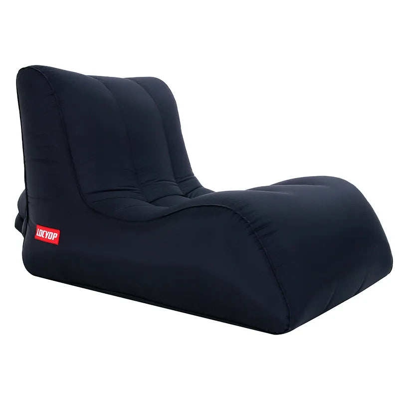 Lazy Inflatable Sofa – Portable Air Bed for Beach, Outdoor & Living Room Use Dealprice.co.uk