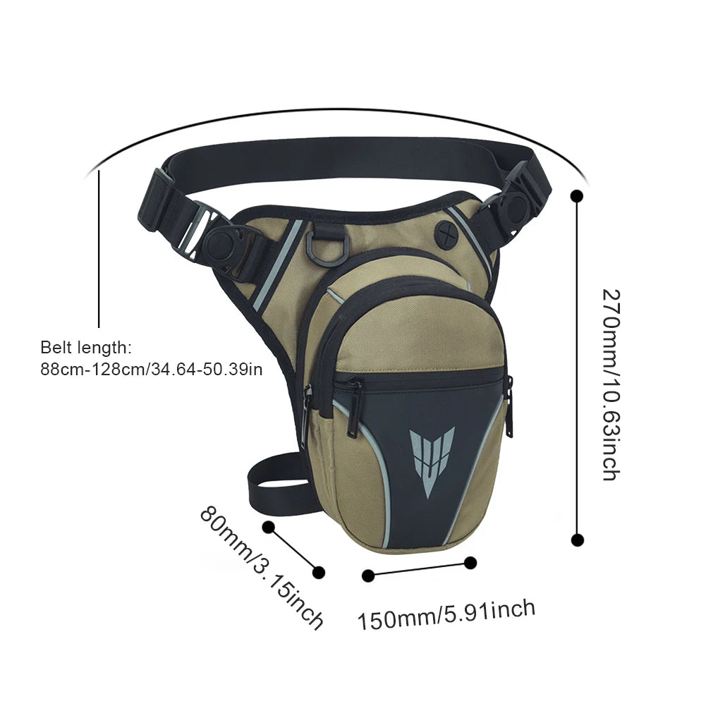 Drop Leg Bag – Waterproof Hip Bum Thigh Pack for Riding & Travel