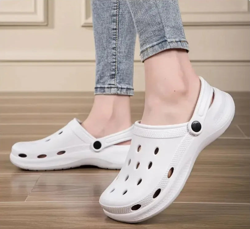 Summer Clogs for Men & Women – Lightweight Slip-On Garden Outdoor Slippers