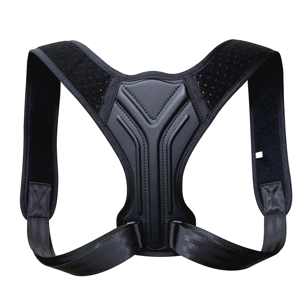 Adjustable Back & Shoulder Support Strap Breathable Triple-Layer Comfort