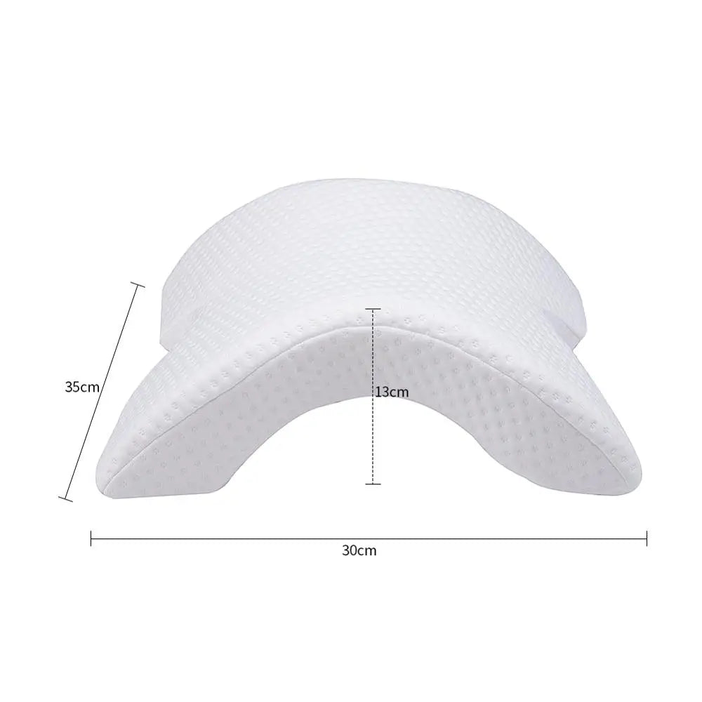 U-Shaped Orthopedic Memory Foam Pillow – Neck & Arm Support for Side Sleepers