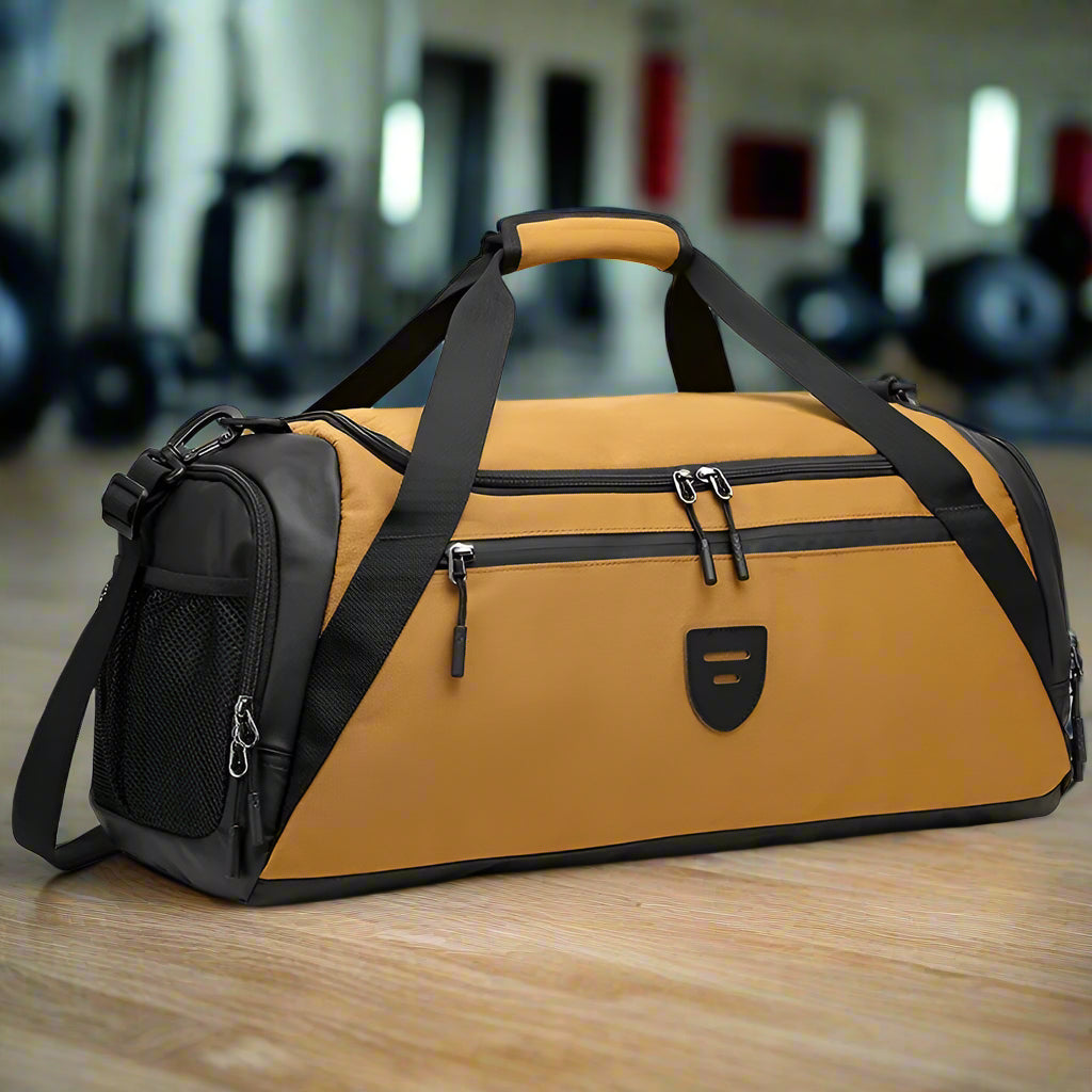Gym Bag Dry Wet Separate Duffel Bag with Shoe Compartment