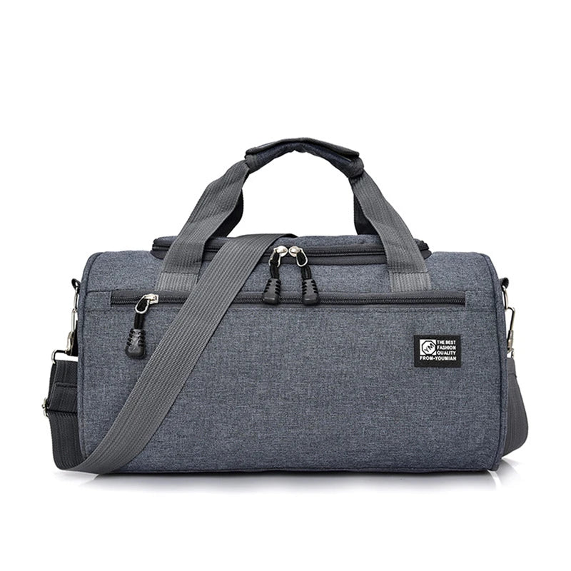 Compact Oxford Fabric Travel Duffle – Crossbody Weekend Carry Bag