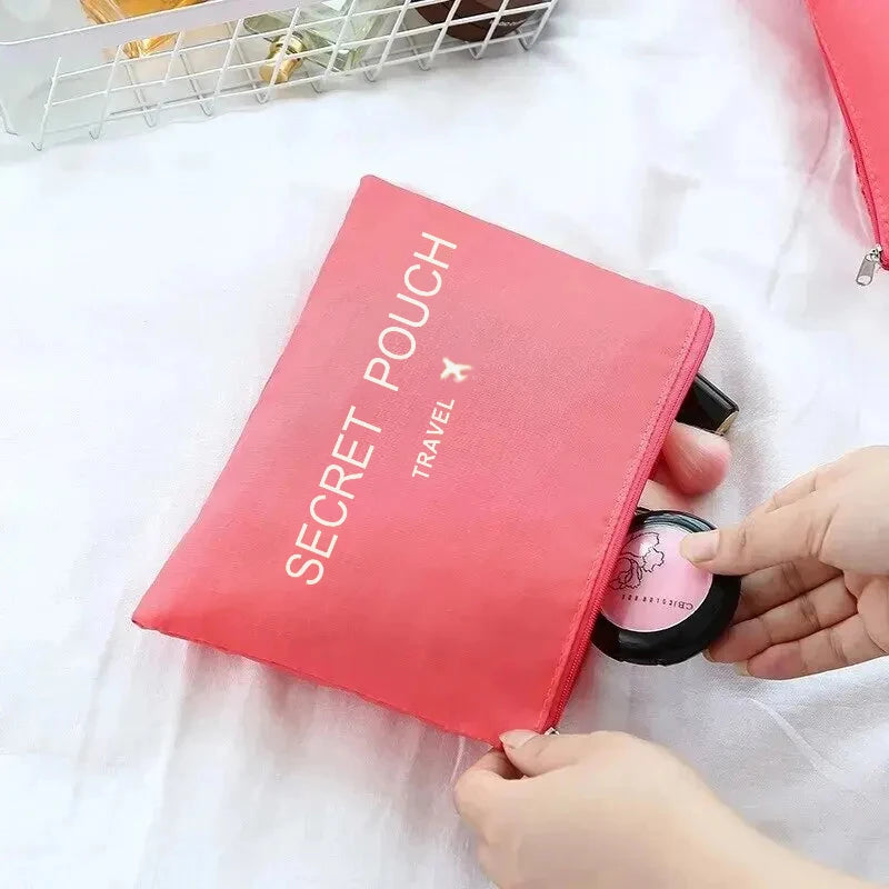 6 Pcs Travel Storage Bag Set – Waterproof, Large, Eco-Friendly Luggage Organisers