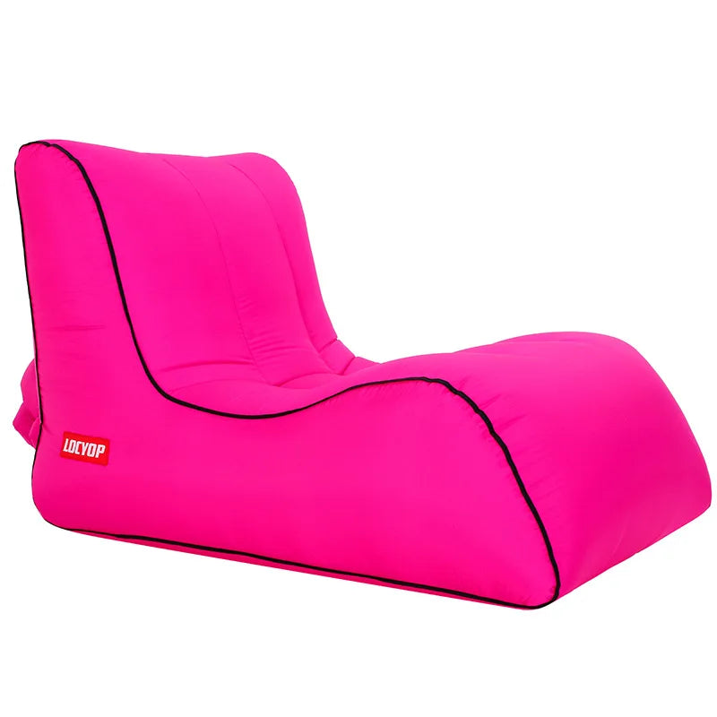 Lazy Inflatable Sofa – Portable Air Bed for Beach, Outdoor & Living Room Use Dealprice.co.uk