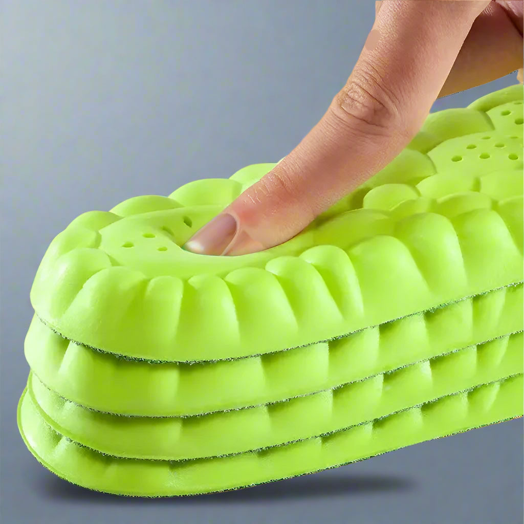4D Cloud Sport Insoles – Shock Absorbing, Arch Support, Orthopedic Shoe Inserts