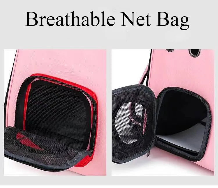 Foldable Astronaut Pet Carrier – Stylish Travel Bag for Cats & Small Dogs Dealprice.co.uk