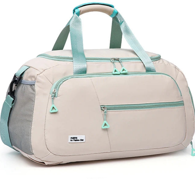 Women’s Large Oxford Travel Tote – Waterproof Gym & Weekend Shoulder Bag