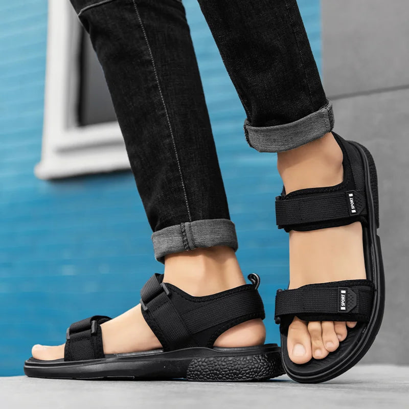 Men’s Summer Sandals – Adjustable Lightweight Sport Style Non-Slip Outdoor Shoes