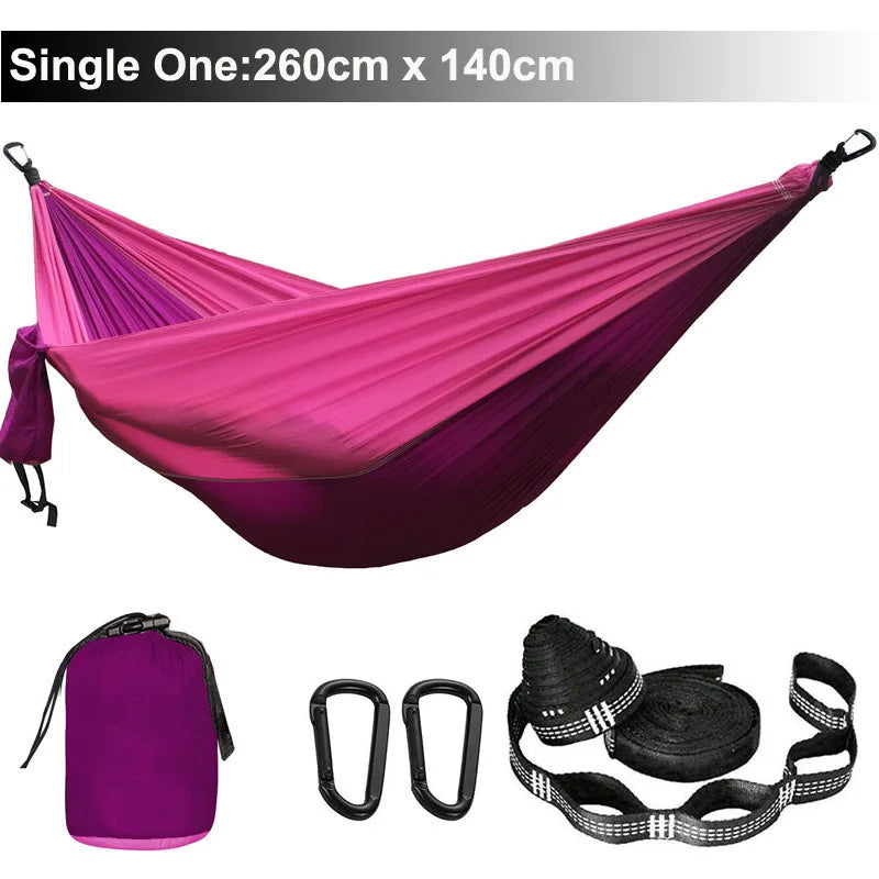Parachute Camping Hammock – Lightweight, Durable & Double/Single Dealprice.co.uk