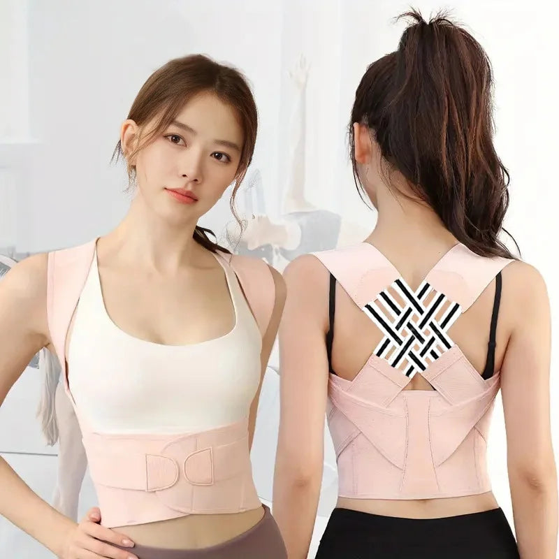 Women’s Posture Corrector Adjustable Back & Shoulder Brace for Upright Posture