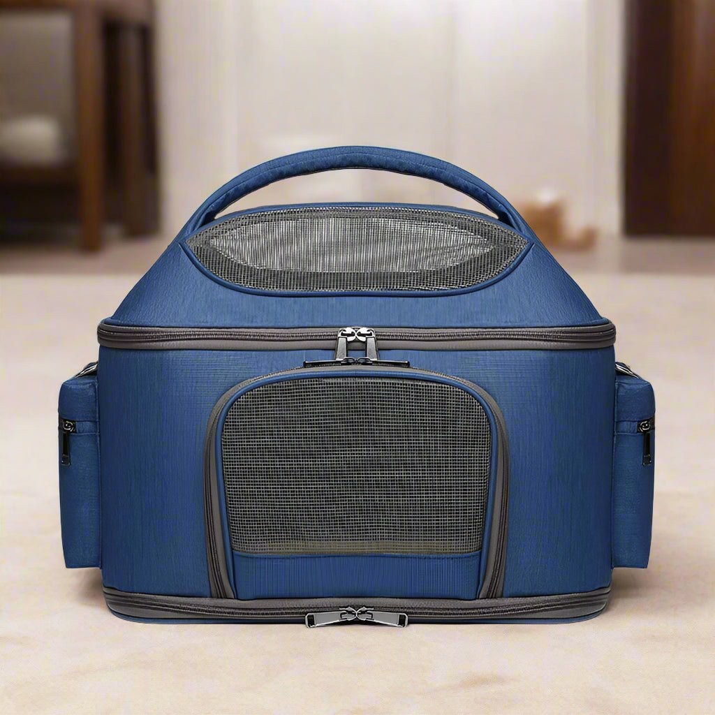 Foldable Cat Tote Bag – Breathable & Portable Crossbody Pet Carrier Dealprice.co.uk