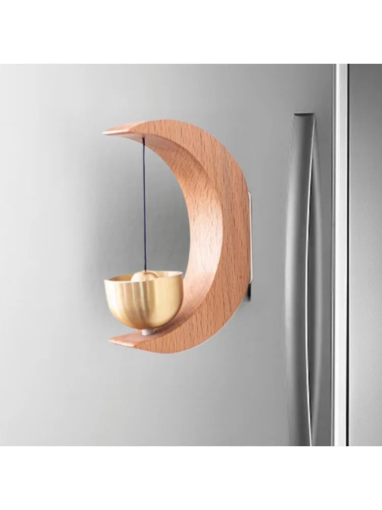 Wooden Doorbell Wind Chime – Decorative Hanging Bell for Home Dealprice.co.uk